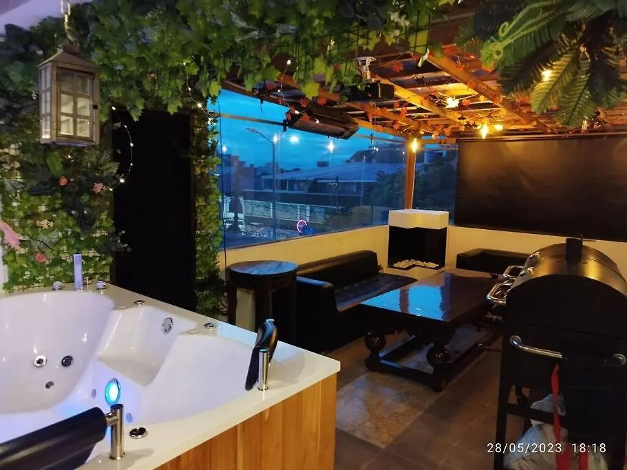 Apartamento Penthouse Con Jacuzzi Y Chimenea Bogotá 0*,  Kolumbie